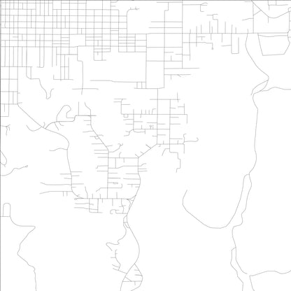 ROAD MAP OF CUTTEN, CALIFORNIA BY MAPBAKES