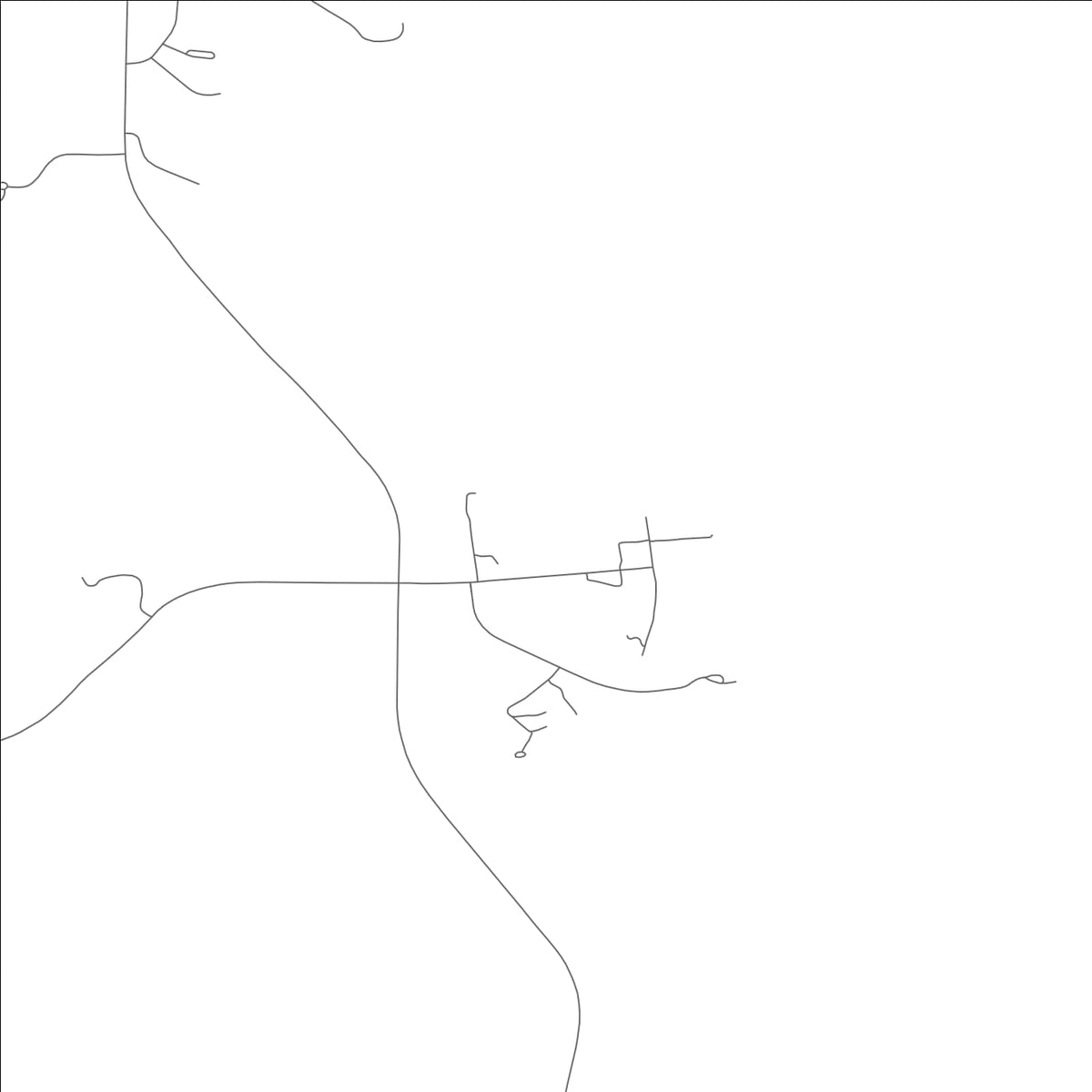 ROAD MAP OF FLORIDA, MISSOURI BY MAPBAKES