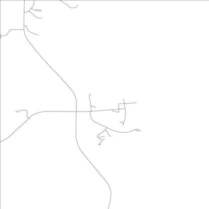 ROAD MAP OF FLORIDA, MISSOURI BY MAPBAKES