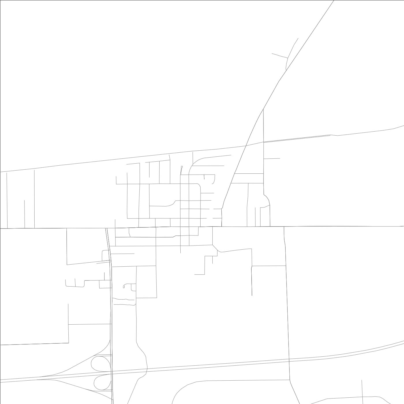 ROAD MAP OF BALDWIN, FLORIDA BY MAPBAKES