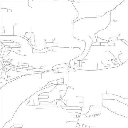 ROAD MAP OF FORSYTH, MISSOURI BY MAPBAKES