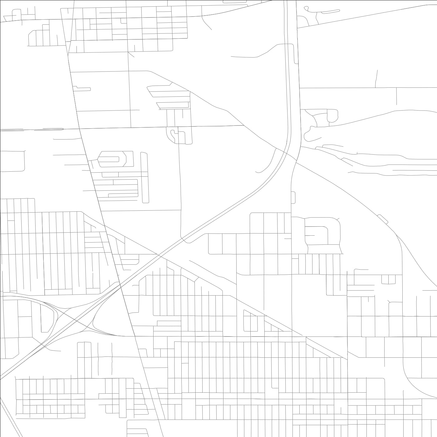 ROAD MAP OF DIXMOOR, ILLINOIS BY MAPBAKES