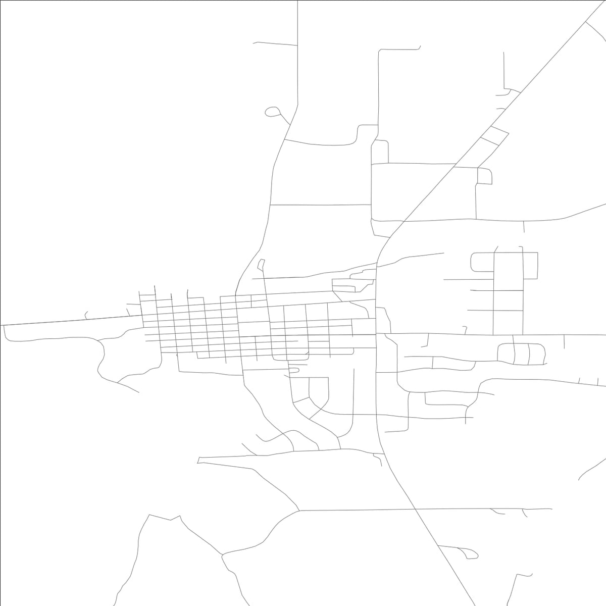 ROAD MAP OF CHALLIS, IDAHO BY MAPBAKES