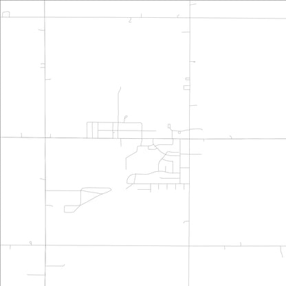 ROAD MAP OF GILBERT, LOWA BY MAPBAKES