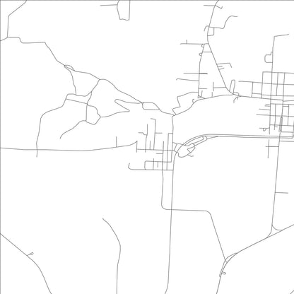 ROAD MAP OF FRANKLIN, MISSOURI BY MAPBAKES