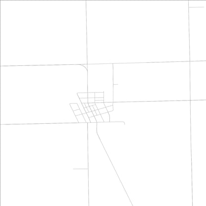 ROAD MAP OF DONOVAN, ILLINOIS BY MAPBAKES