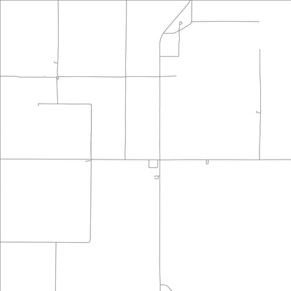 ROAD MAP OF FRISBEE, MISSOURI BY MAPBAKES