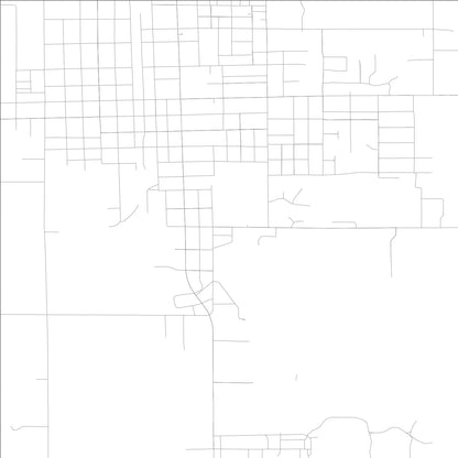 ROAD MAP OF DU QUOIN, ILLINOIS BY MAPBAKES