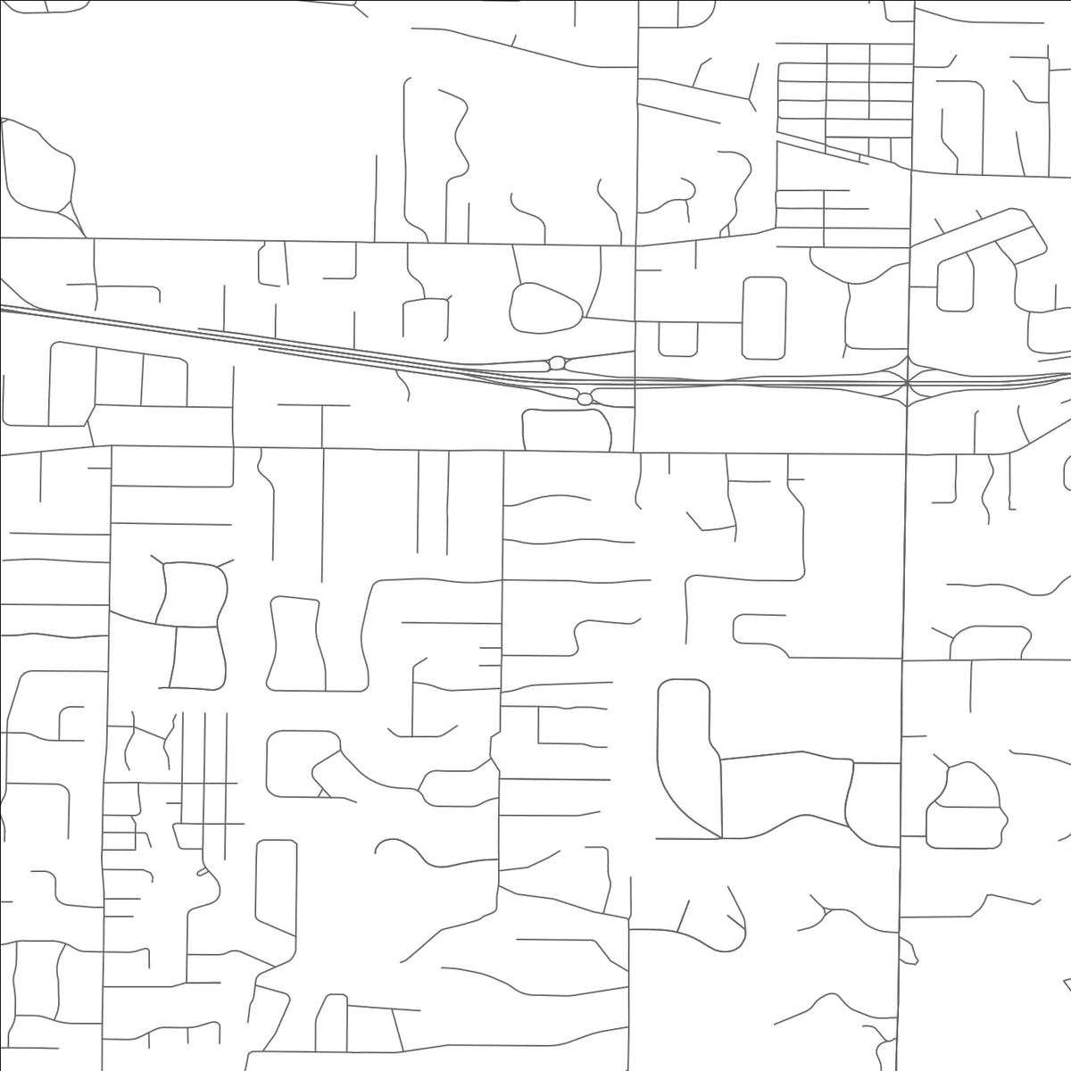 ROAD MAP OF FRONTENAC, MISSOURI BY MAPBAKES