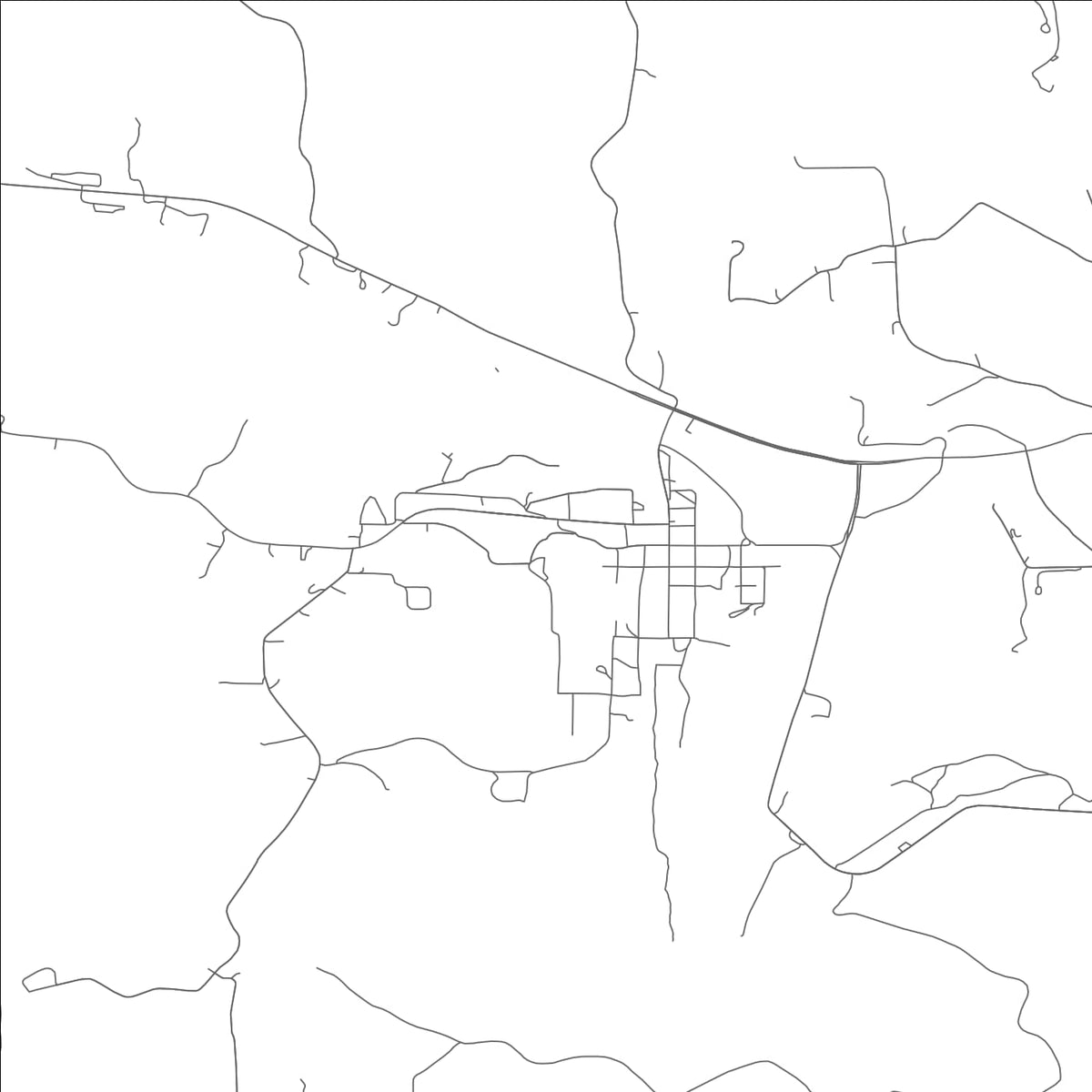 ROAD MAP OF GALENA, MISSOURI BY MAPBAKES