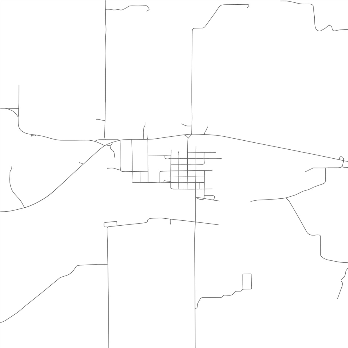 ROAD MAP OF GALT, MISSOURI BY MAPBAKES