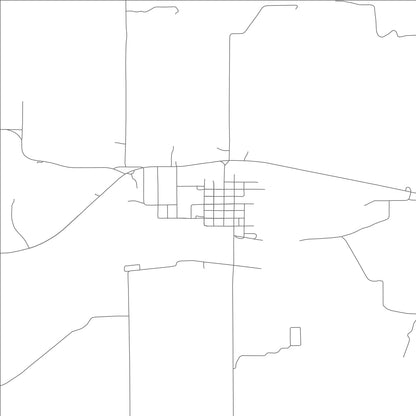 ROAD MAP OF GALT, MISSOURI BY MAPBAKES