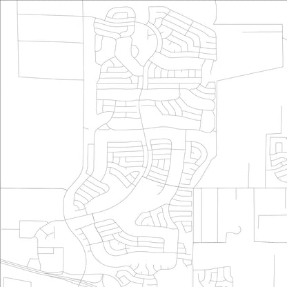 ROAD MAP OF DESERT PALMS, CALIFORNIA BY MAPBAKES