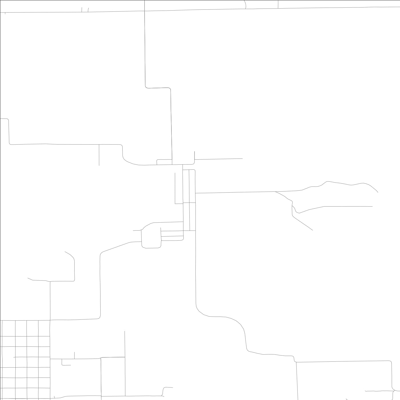 ROAD MAP OF EAGARVILLE, ILLINOIS BY MAPBAKES