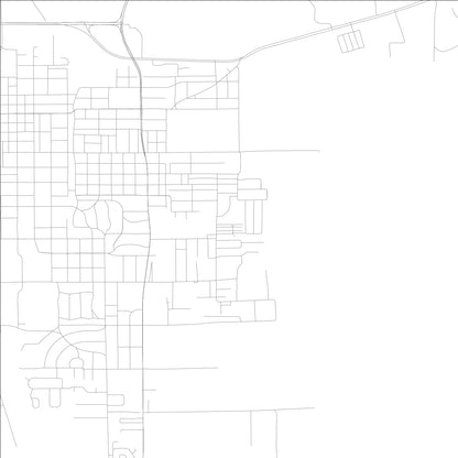 ROAD MAP OF BARTOW, FLORIDA BY MAPBAKES