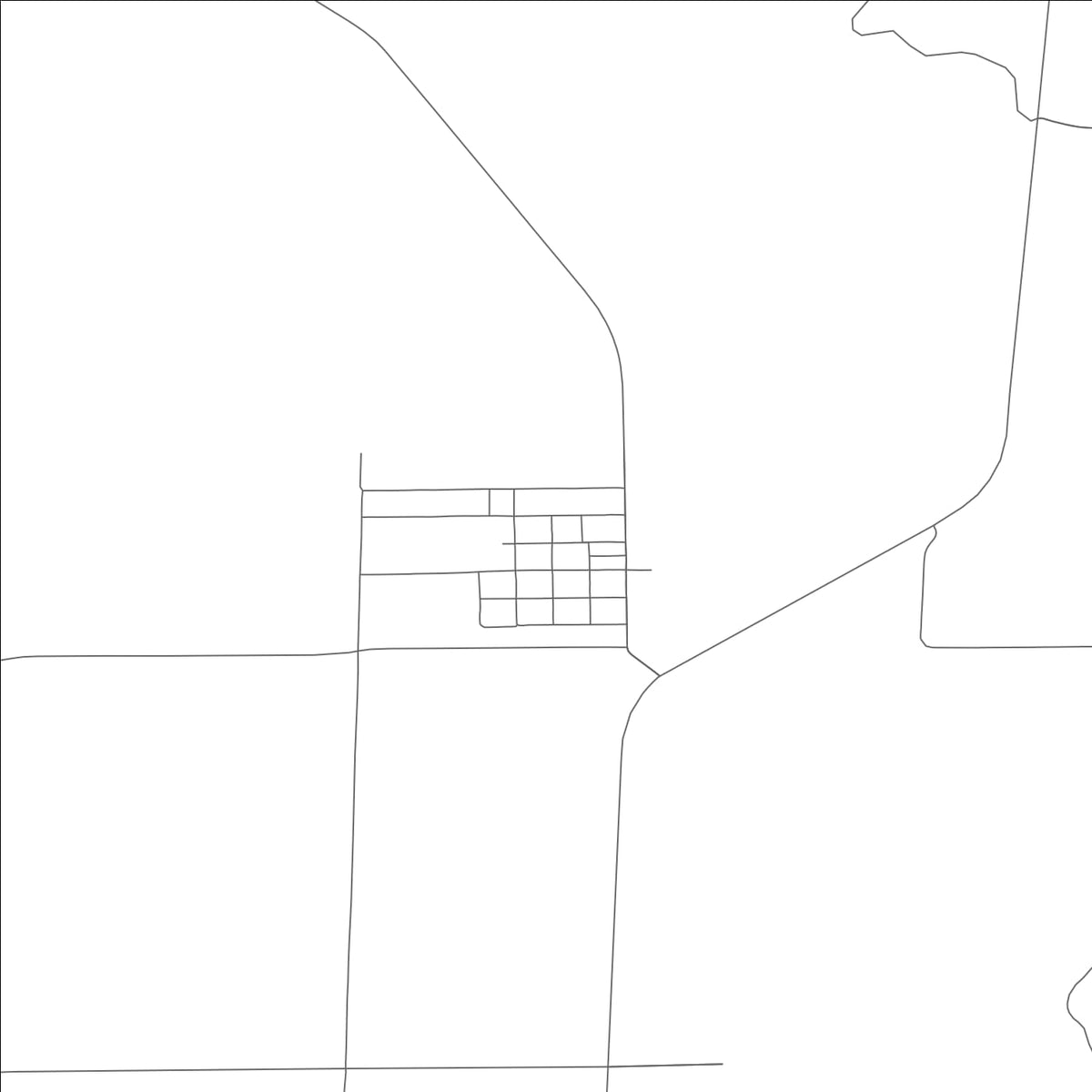 ROAD MAP OF GENTRY, MISSOURI BY MAPBAKES