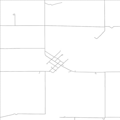 ROAD MAP OF GIBBS, MISSOURI BY MAPBAKES