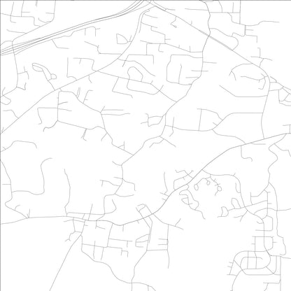 ROAD MAP OF DIAMOND SPRINGS, CALIFORNIA BY MAPBAKES