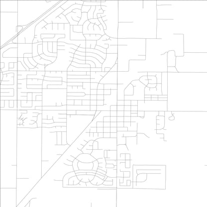 ROAD MAP OF DIXON, CALIFORNIA BY MAPBAKES