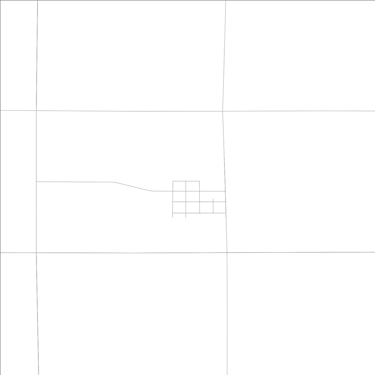 ROAD MAP OF GREENVILLE, LOWA BY MAPBAKES