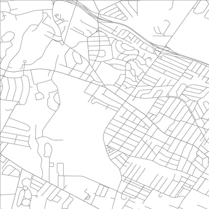 ROAD MAP OF GLEN ECHO PARK, MISSOURI BY MAPBAKES
