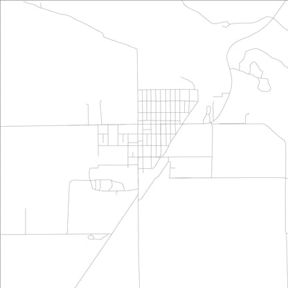 ROAD MAP OF DORRIS, CALIFORNIA BY MAPBAKES