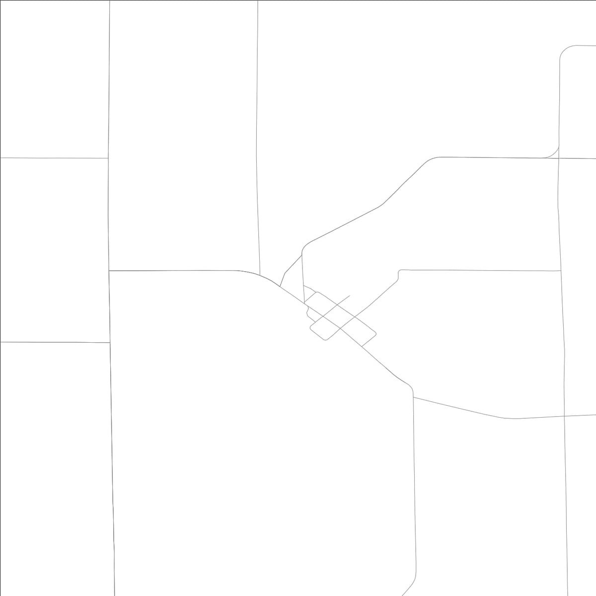 ROAD MAP OF GUERNSEY, LOWA BY MAPBAKES
