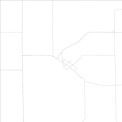 ROAD MAP OF GUERNSEY, LOWA BY MAPBAKES