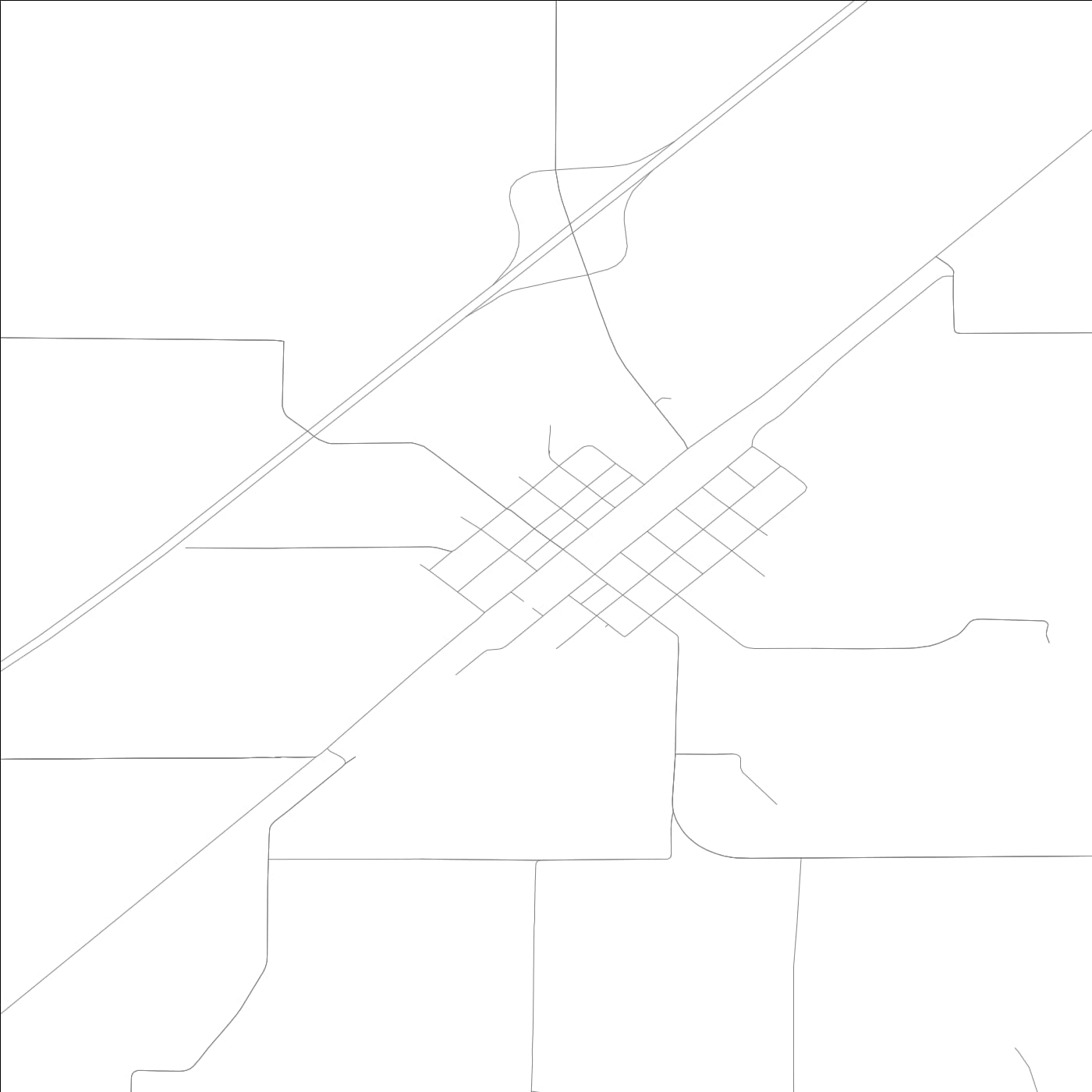 ROAD MAP OF EDGEWOOD, ILLINOIS BY MAPBAKES