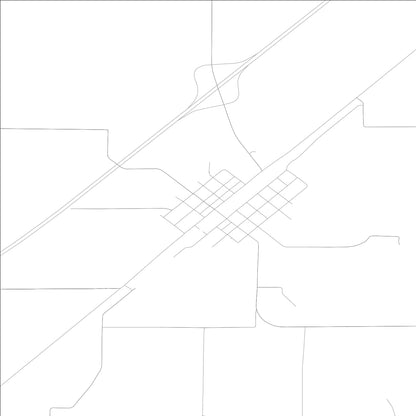 ROAD MAP OF EDGEWOOD, ILLINOIS BY MAPBAKES