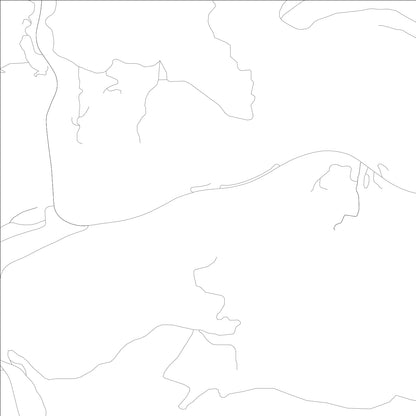 ROAD MAP OF DOWNIEVILLE, CALIFORNIA BY MAPBAKES