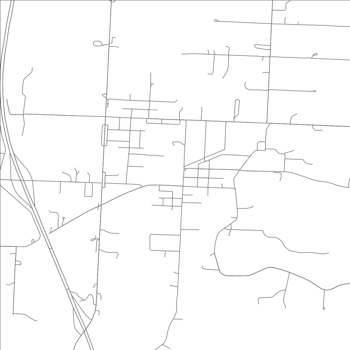 ROAD MAP OF GOODMAN, MISSOURI BY MAPBAKES