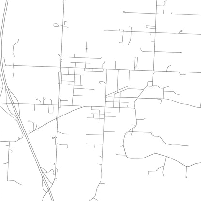 ROAD MAP OF GOODMAN, MISSOURI BY MAPBAKES