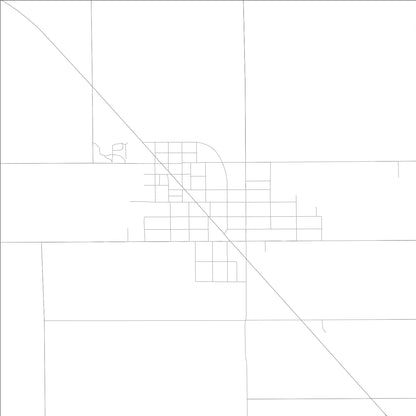 ROAD MAP OF EDINBURG, ILLINOIS BY MAPBAKES