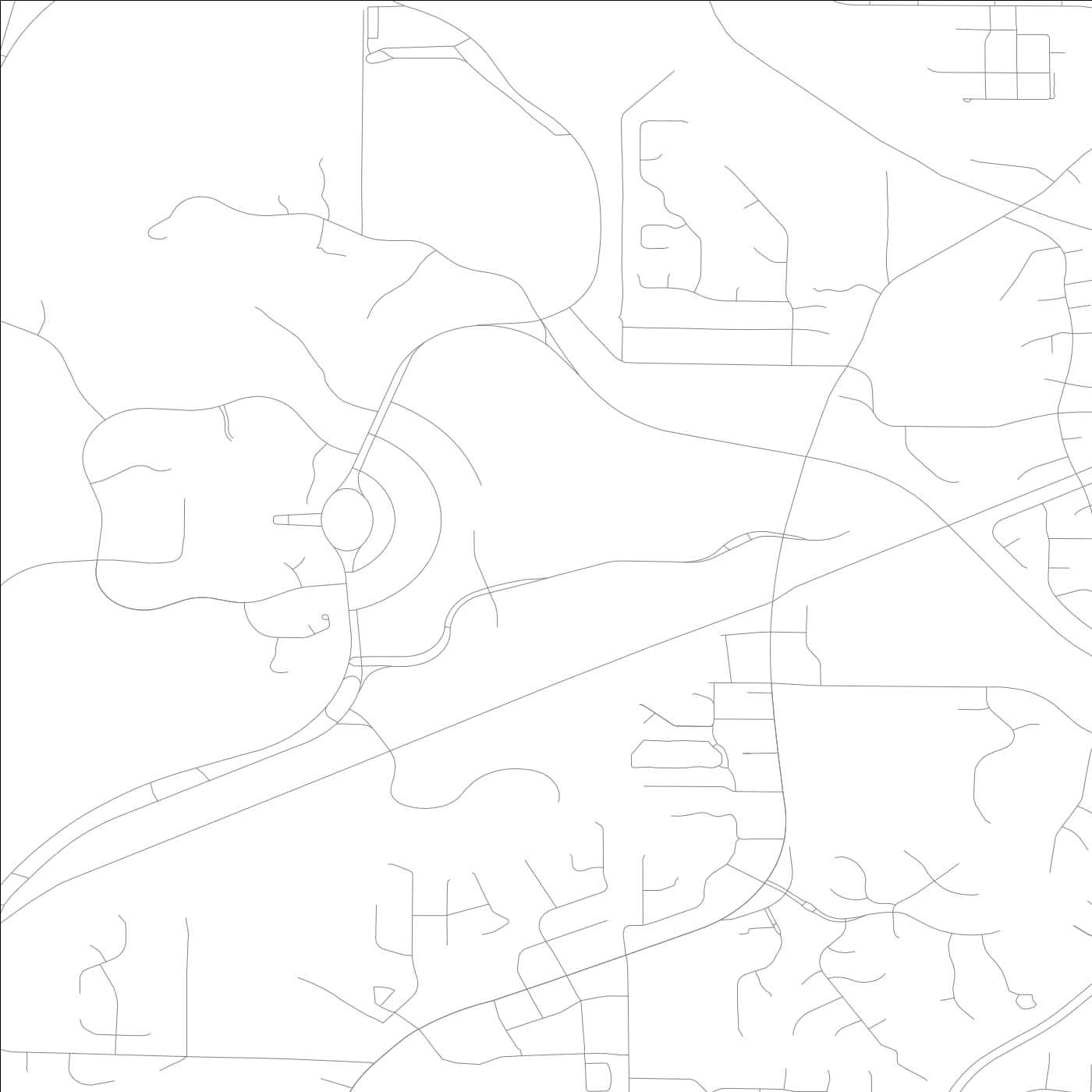 ROAD MAP OF EDWARDSVILLE, ILLINOIS BY MAPBAKES