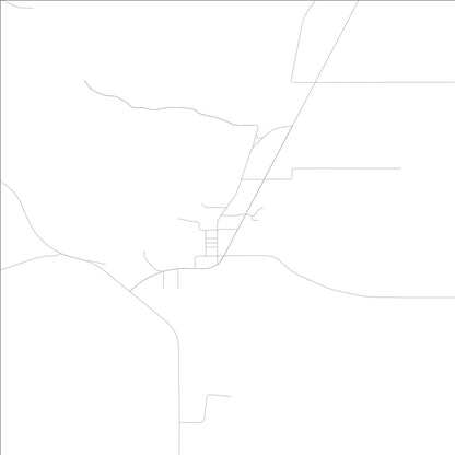 ROAD MAP OF HAMILTON, LOWA BY MAPBAKES