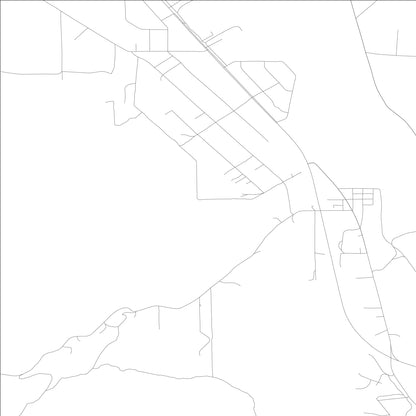 ROAD MAP OF DOYLE, CALIFORNIA BY MAPBAKES