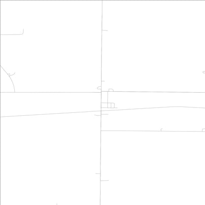 ROAD MAP OF HANSELL, LOWA BY MAPBAKES
