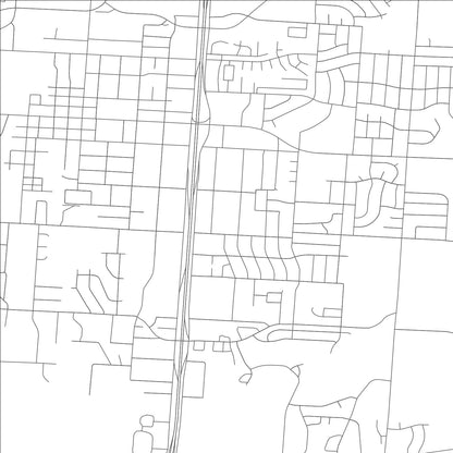 ROAD MAP OF GRANDVIEW, MISSOURI BY MAPBAKES