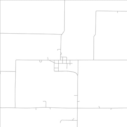 ROAD MAP OF GRANGER, MISSOURI BY MAPBAKES
