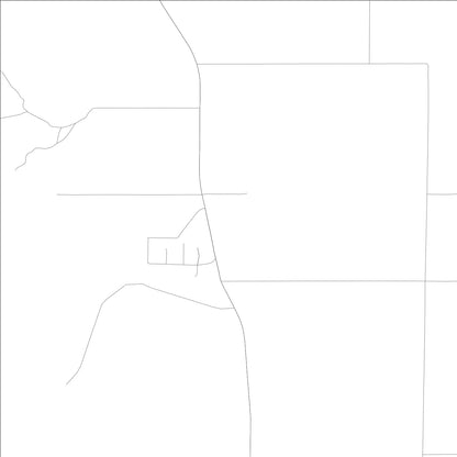 ROAD MAP OF EAGLEVILLE, CALIFORNIA BY MAPBAKES