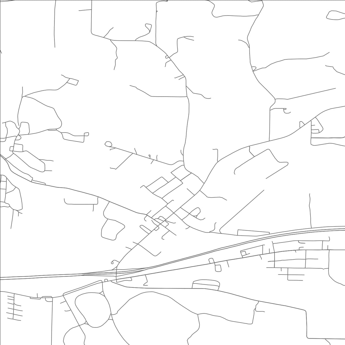 ROAD MAP OF GRAY SUMMIT, MISSOURI BY MAPBAKES