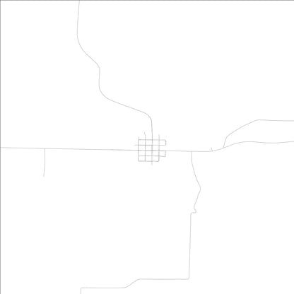 ROAD MAP OF ELLISVILLE, ILLINOIS BY MAPBAKES