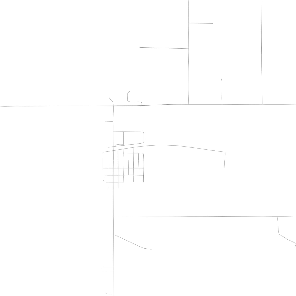 ROAD MAP OF HASTINGS, LOWA BY MAPBAKES