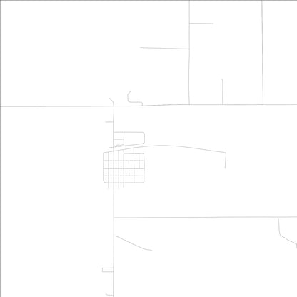 ROAD MAP OF HASTINGS, LOWA BY MAPBAKES