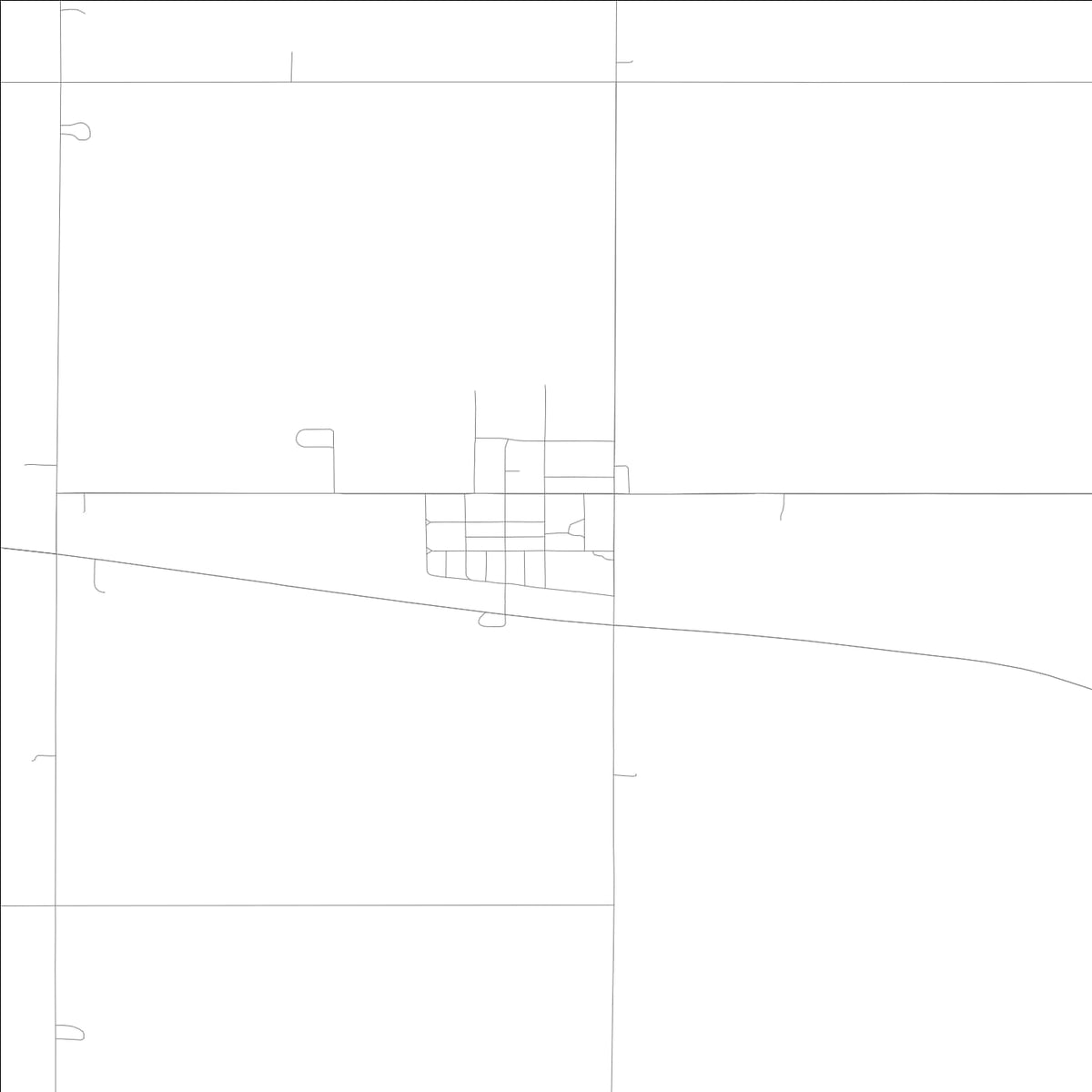 ROAD MAP OF HAVELOCK, LOWA BY MAPBAKES