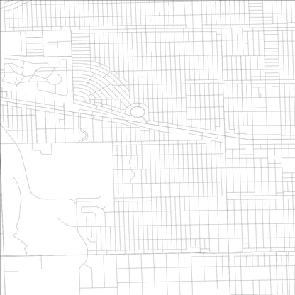 ROAD MAP OF ELMWOOD PARK, ILLINOIS BY MAPBAKES