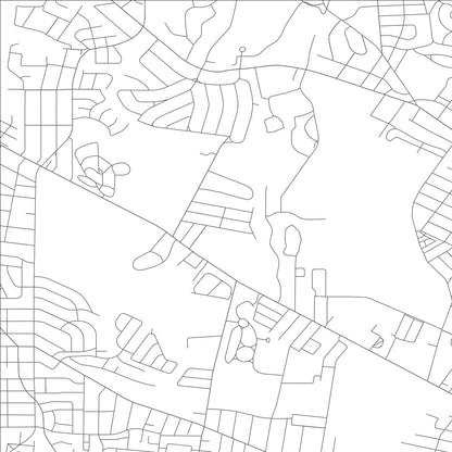 ROAD MAP OF GREENDALE, MISSOURI BY MAPBAKES