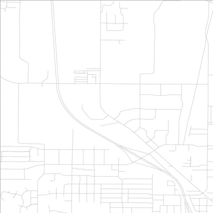 ROAD MAP OF HIAWATHA, LOWA BY MAPBAKES