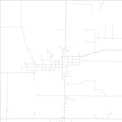 ROAD MAP OF ENFIELD, ILLINOIS BY MAPBAKES